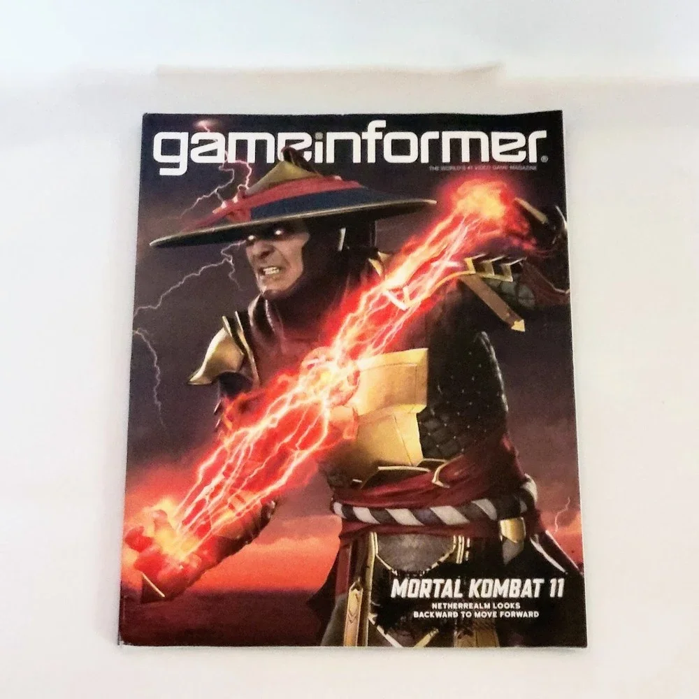Game Informer #313 Mortal Kombat Top 50 Games #286 & Hot 50 Xbox #292 Lot of 3
